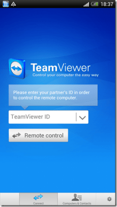 استخدام برنامج TeamViewer على أندرويد