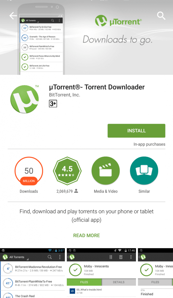 تنزيل تطبيق uTorrent