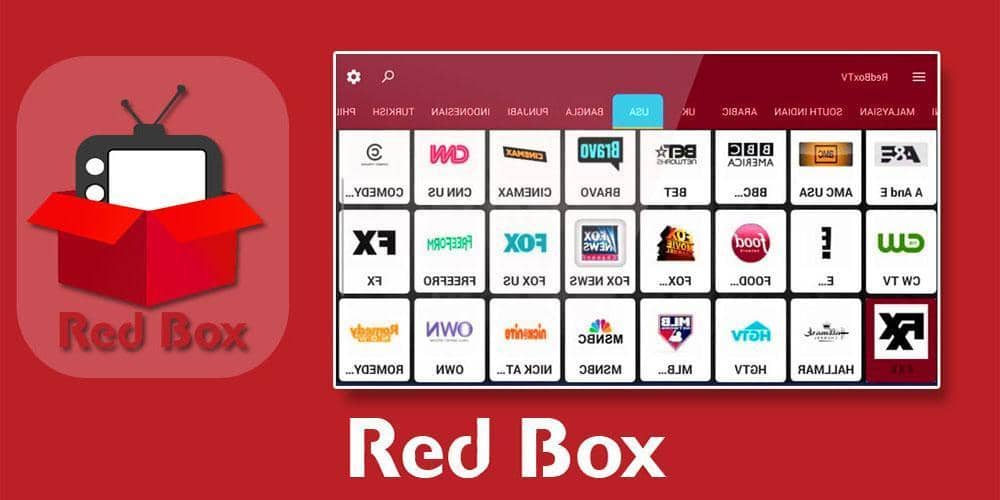 تطبيق RedBox TV | IPTV تلفزيون بث مباشر لجميع القنوات المشفرة للاندرويد
