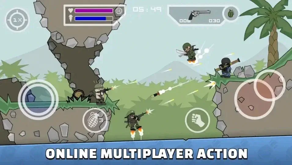 doodle army 2 mini militia apk