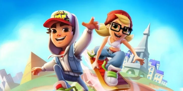 لعبة Subway Surfers Hack Apk ل