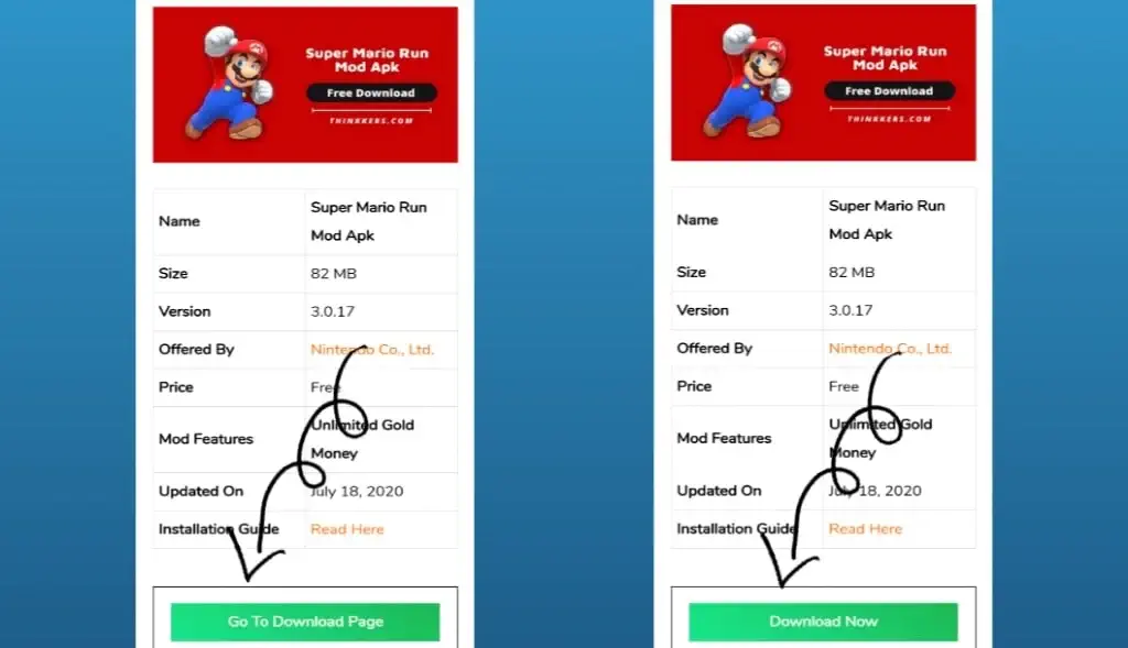 تحميل لعبة Super Mario Run على أندرويد