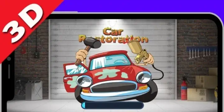 تحميل لعبة Car Restoration 3D للاندرويد APK
