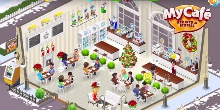 تحميل لعبة my cafe apk للاندرويد كاملة