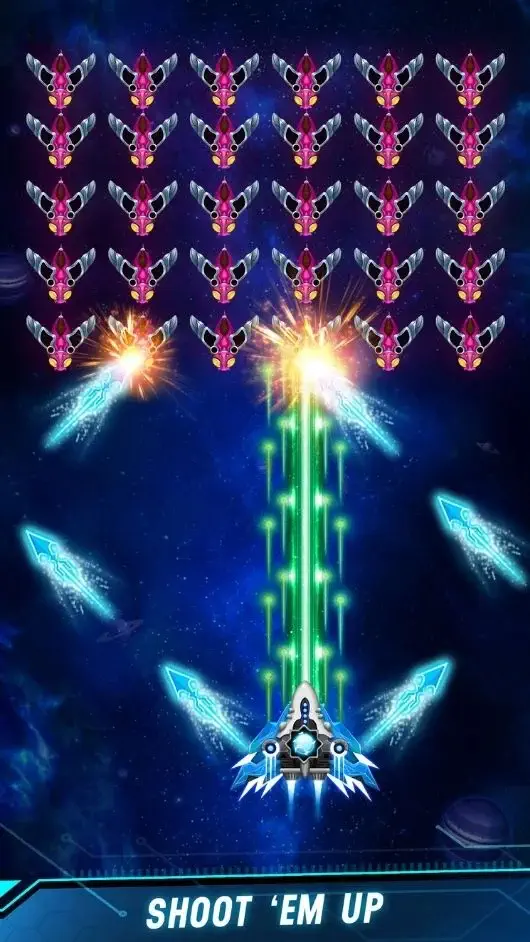 لعبة الفضاء Space Shooter للاندرويد APK