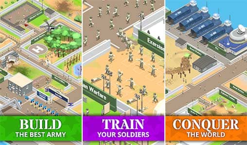 لعبة Idle Army Base للاندرويد APK