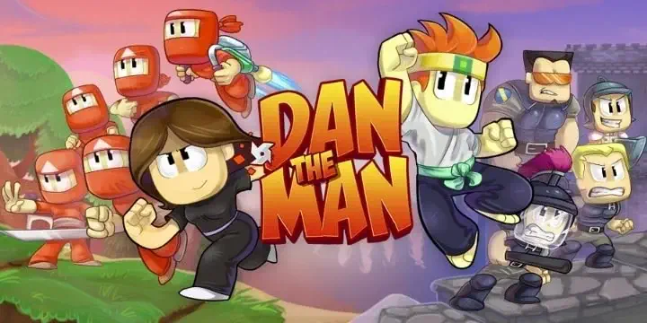 تحميل لعبة Dan The Man مهكرة للاندرويد