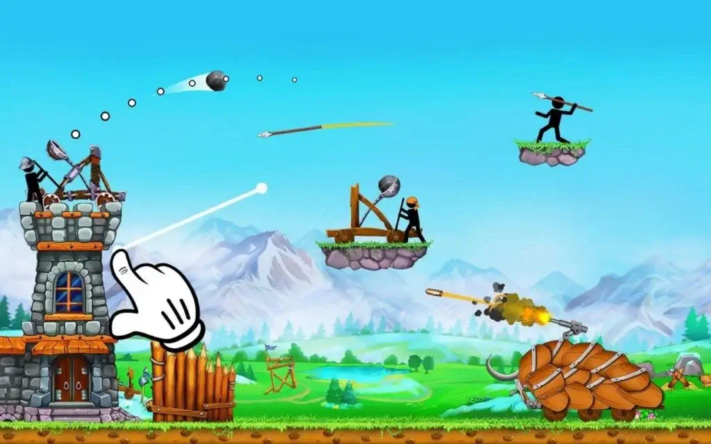 تنزيل لعبة The Catapult 2 Apk على أندرويد