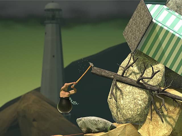 تحميل لعبة getting over it للاندرويد مجانا