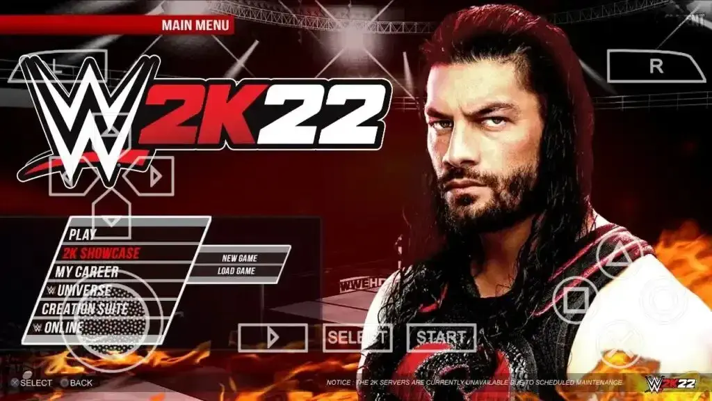 تحميل لعبة wwe 2022 للاندرويد