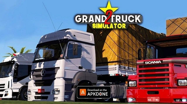 تحميل لعبة grand truck simulator 2 مهكرة للاندرويد