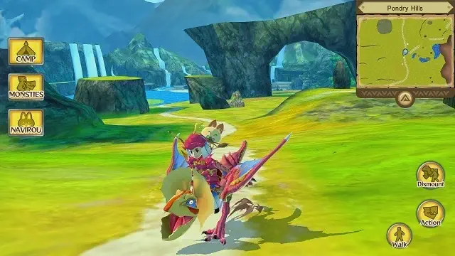 تحميل لعبة monster hunter stories مهكرة اليابانية