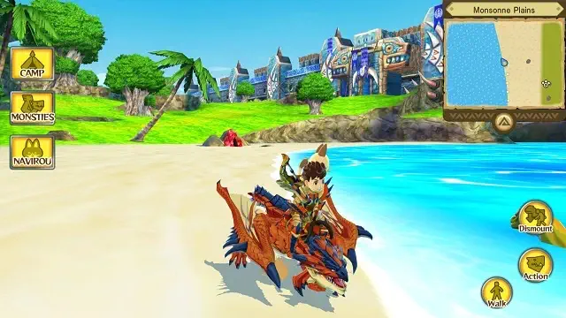 تحميل لعبة Monster Hunter Stories للاندرويد apk