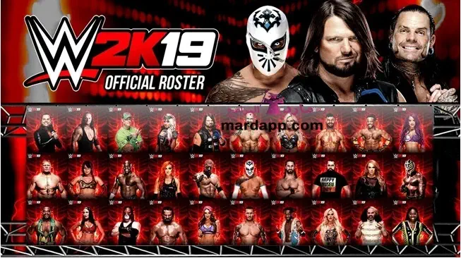 لعبة WWE 2K19 للاندرويد