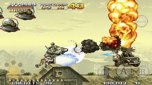 تحميل لعبة Metal Slug 1 للاندرويد مهكرة