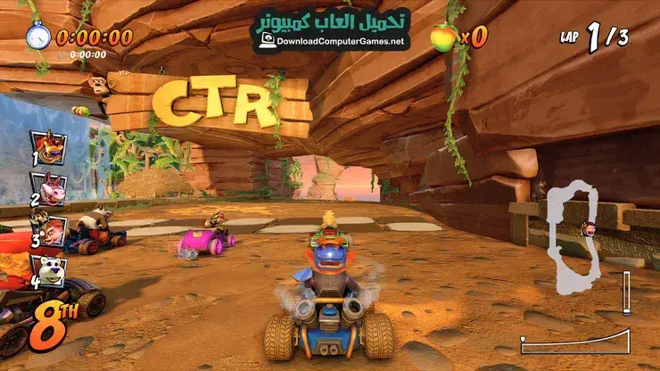 تحميل لعبة crash team racing للاندرويد