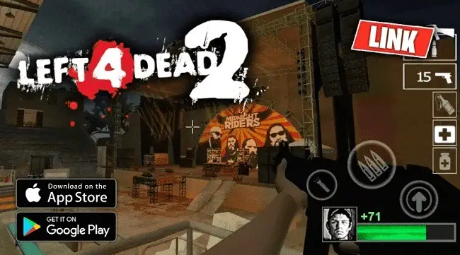 تحميل لعبة Left 4 Dead 2 للاندرويد