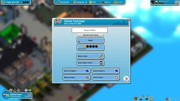 تحميل لعبة Mad Games Tycoon للاندرويد