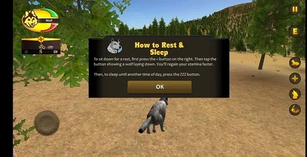 لعبة Wolf Quest للاندرويد