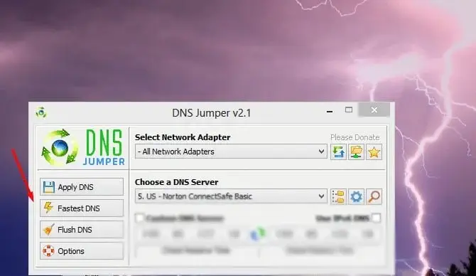 تحميل برنامج DNS Jumper للاندرويد