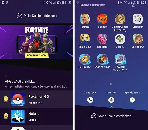 تحميل برنامج Game Launcher للاندرويد