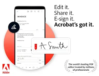 تحميل برنامج Adobe Acrobat Reader للاندرويد