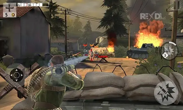 لعبة الحرب أخوة في السلاح 3 APK