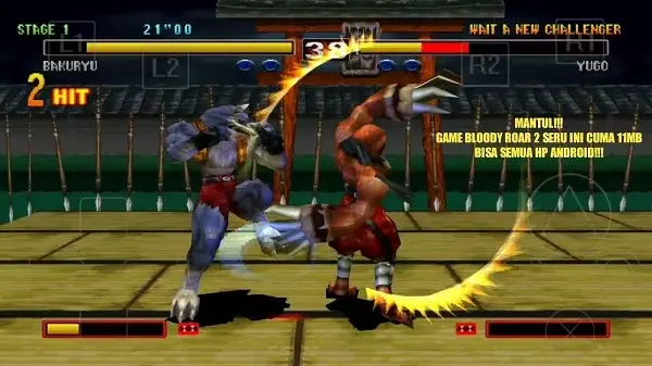 لعبة bloody roar 2