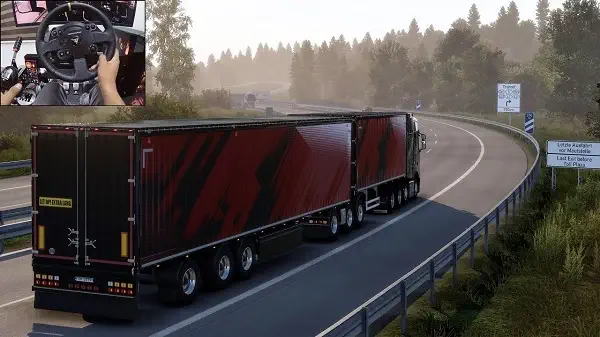 لعبة euro truck simulator 2 للأندرويد
